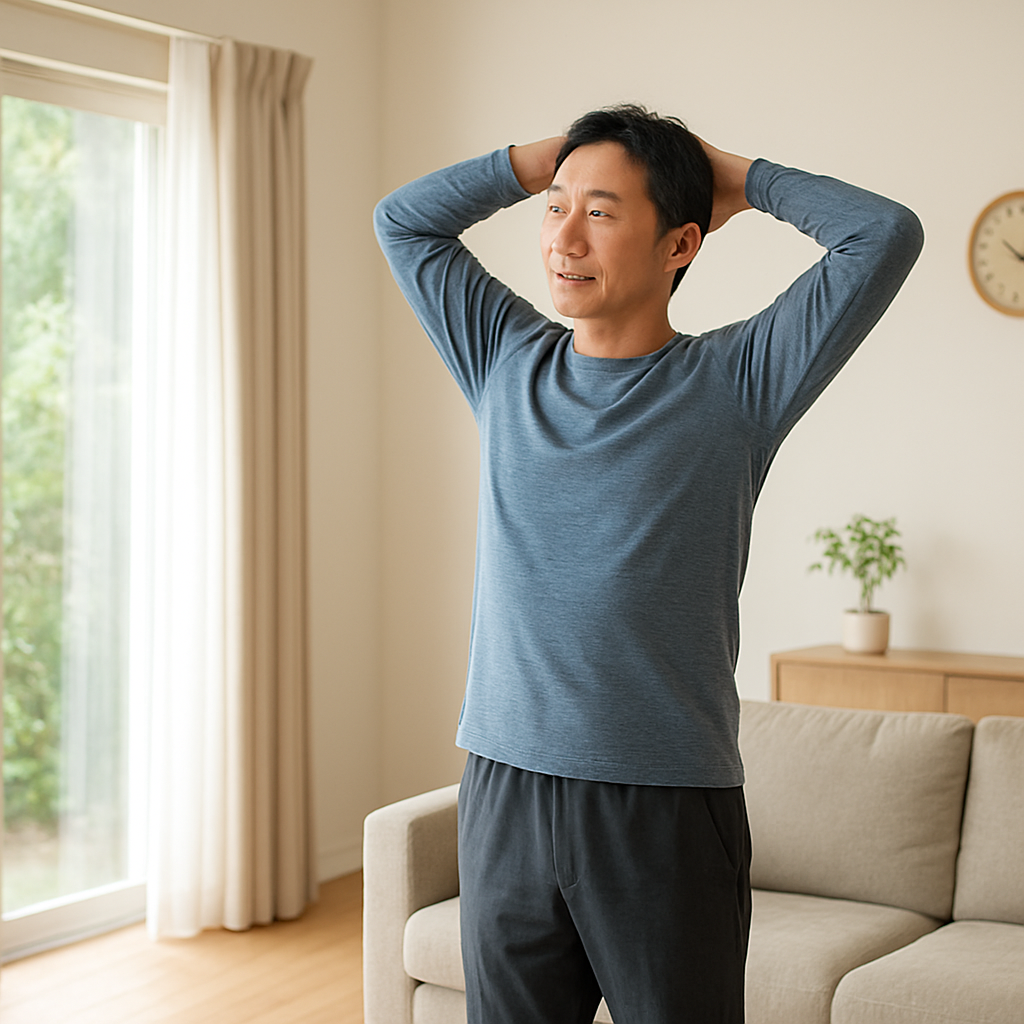 忙しい朝を整える5分ストレッチ｜立ったままできる6ステップ