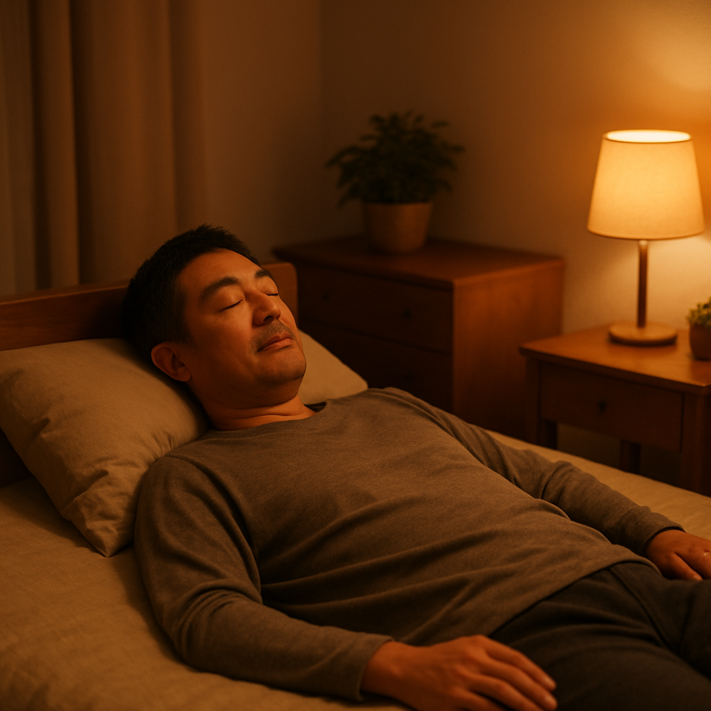 忙しい平日の寝る前にできる簡単快眠ルーティン|寝つきを整える実践手順